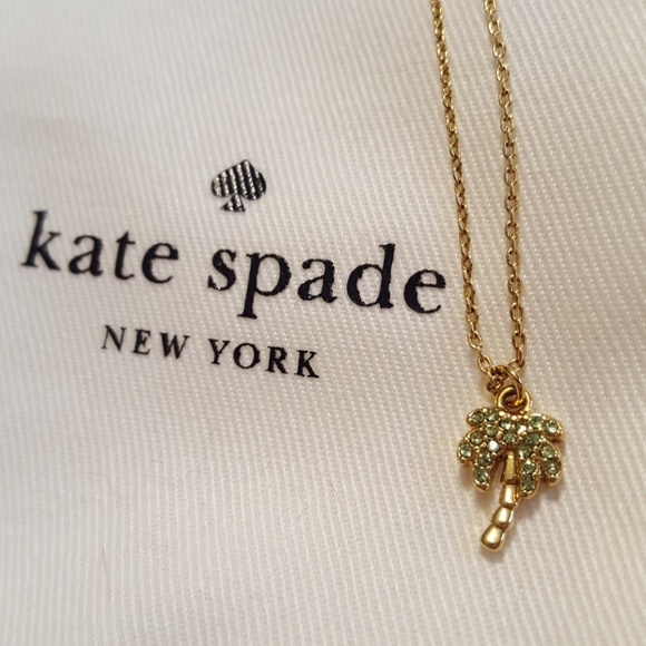 Kate Spade Palm Tree Necklace Sale, 55 